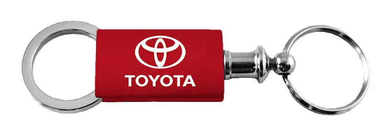 Toyota Anodized Aluminum Valet Key Chain 2