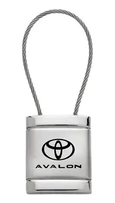 Toyota Avalon Satin Chrome Cable Key Fob (Silver) 1