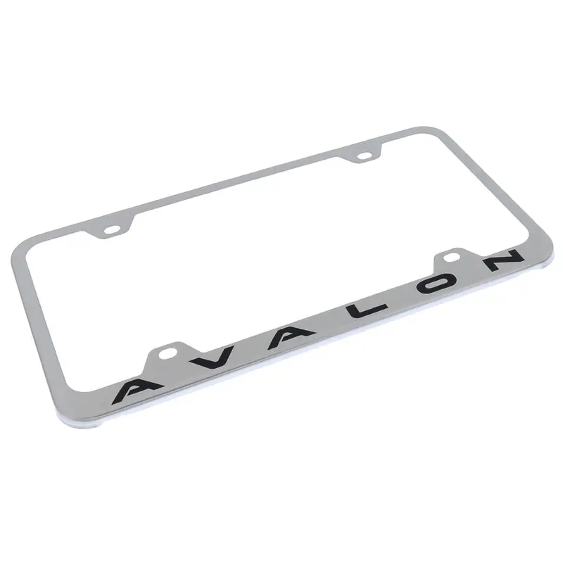 Toyota Avalon Wide Body License Plate Frame (Chrome) 2