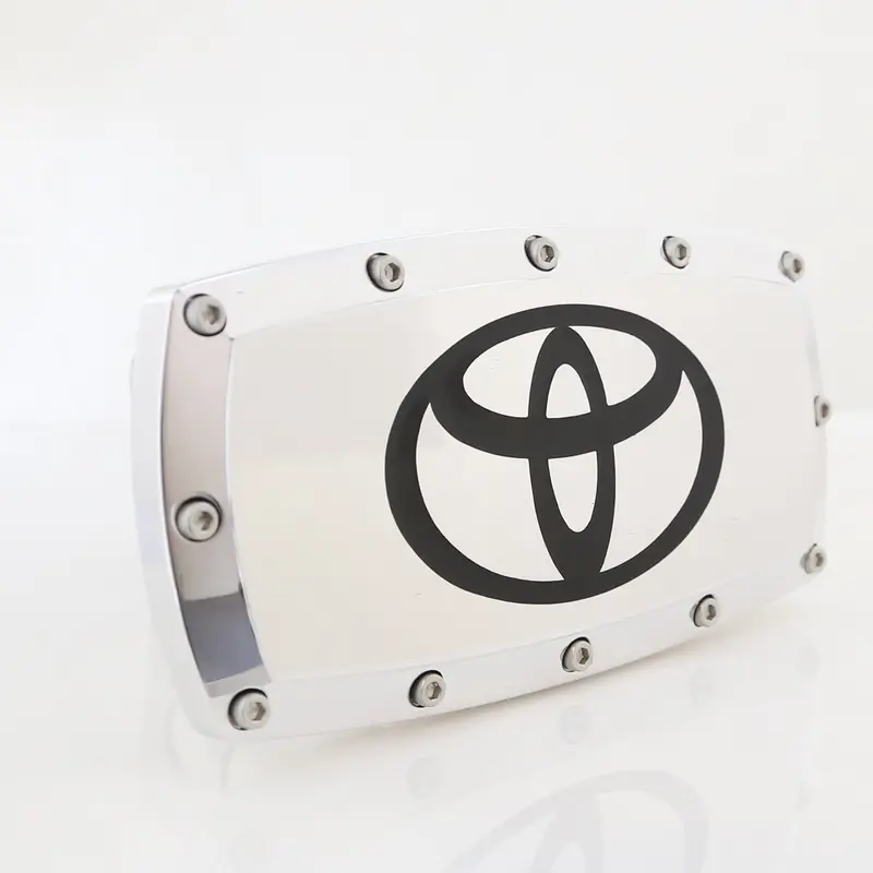 Toyota Billet Tow Hitch Cover (Chrome) 1