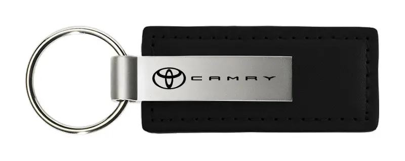 Toyota Camry Leather Keychain (Black) 1