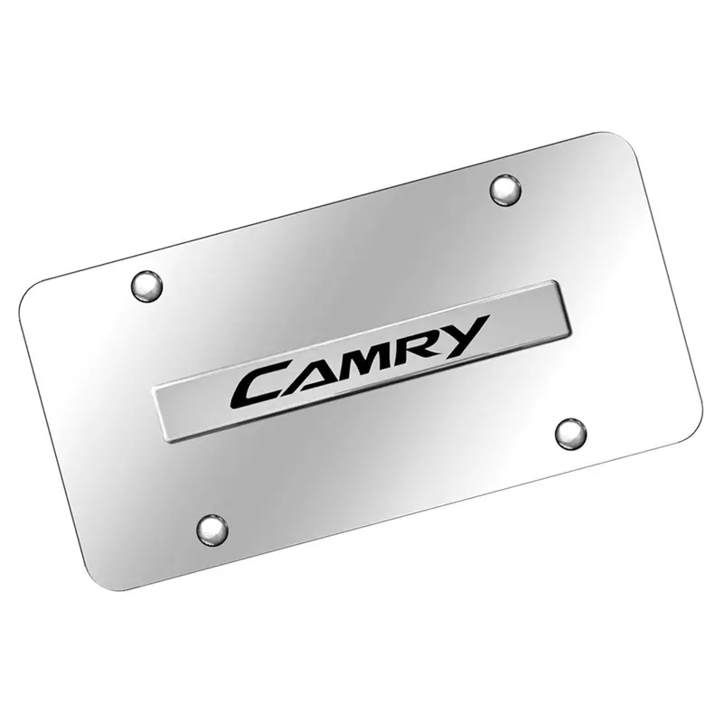 Toyota Camry License Plate (Chrome) 1