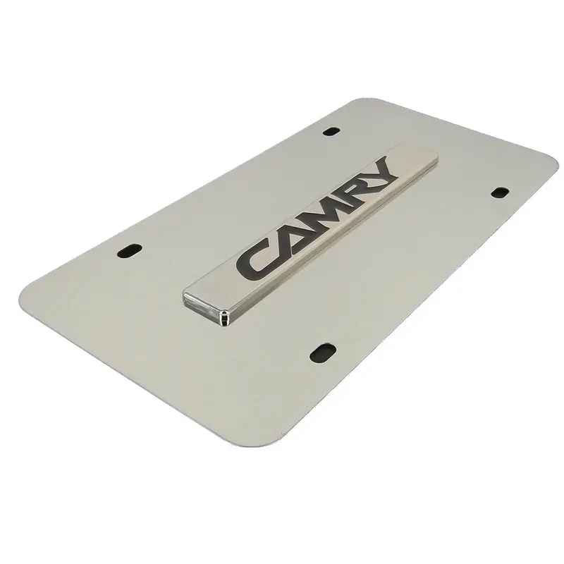 Toyota Camry License Plate (Chrome) 2