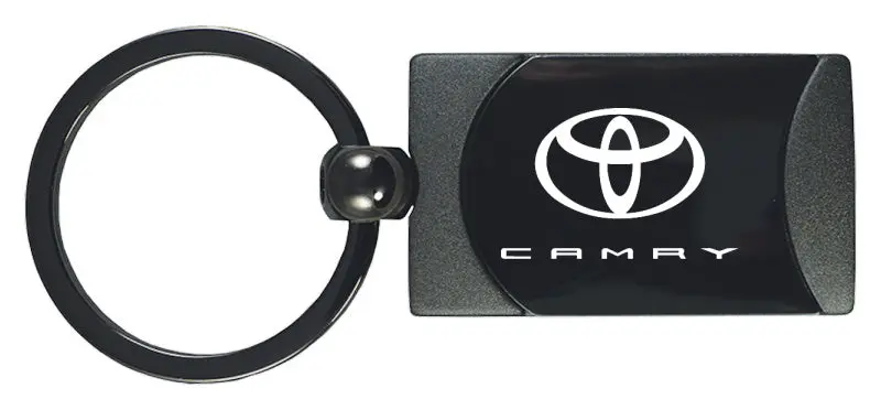 Toyota Camry Two-Tone Rectangular Key Fob (Gunmetal) 1