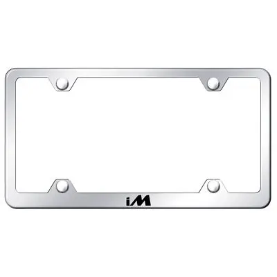 Toyota Corolla Im Laser Etched Logo Wide Body License Plate Frame (Chrome) 1