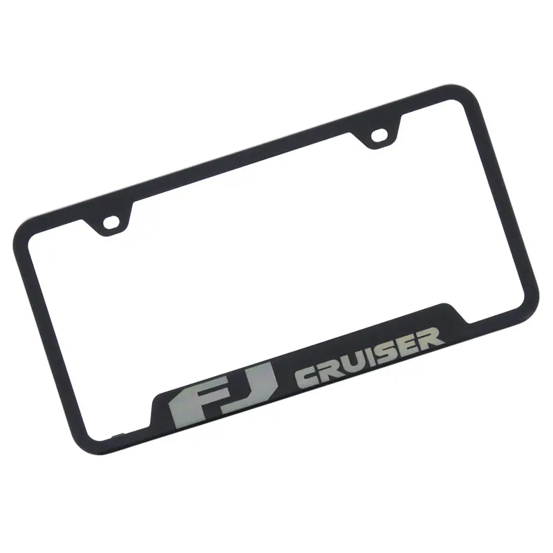 Toyota Fj Cruiser License Plate Frame (Black) 1
