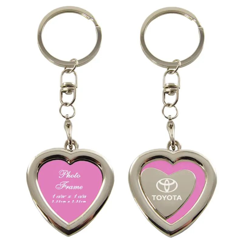 Toyota Heart Shape Keychain (Pink) 1