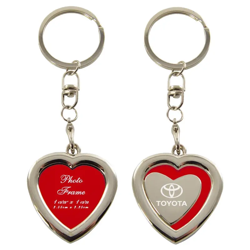 Toyota Heart Shape Keychain (Red) 1