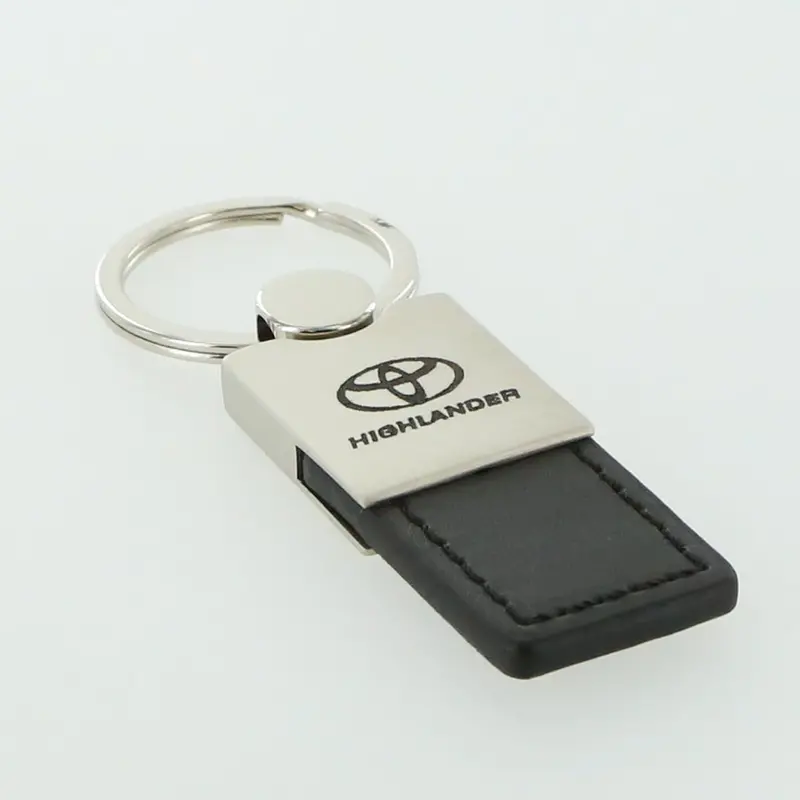 Toyota Highlander Leather Key Ring 2
