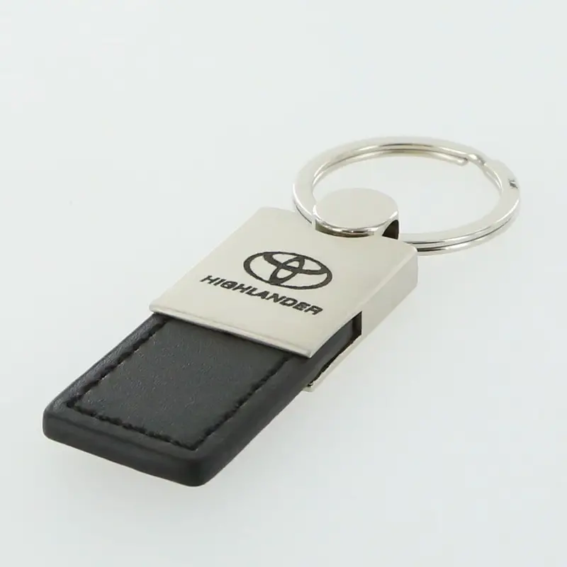 Toyota Highlander Leather Key Ring 3