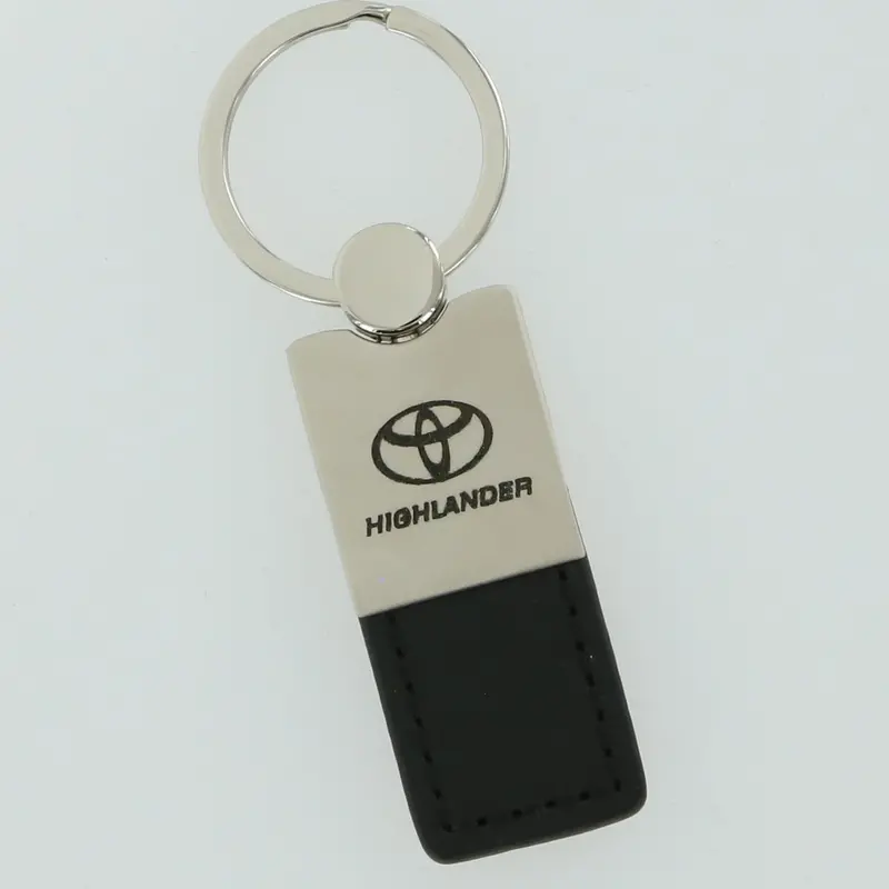Toyota Highlander Leather Key Ring 4