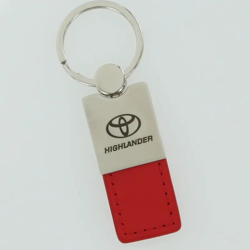 Toyota Highlander Leather Key Ring 4