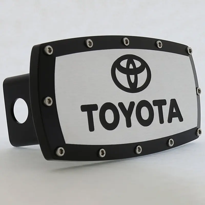 Toyota Hitch Cover (Black) 1