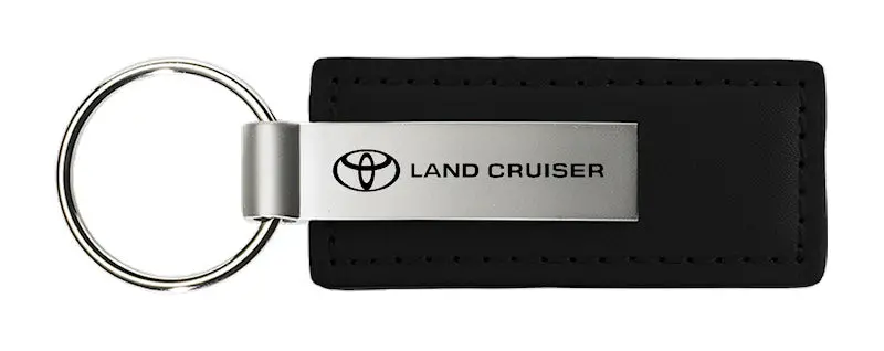 Toyota Land Cruiser Leather Keychain 2