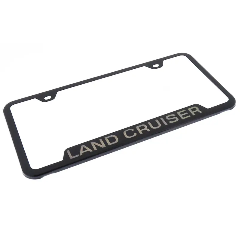 Toyota Land Cruiser License Plate Frame (Black) 2