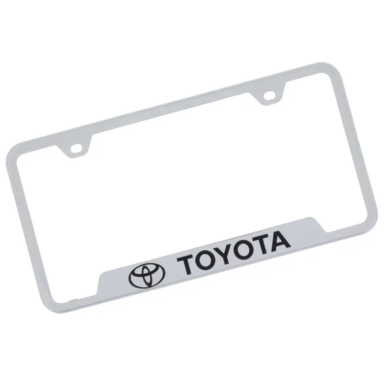 Toyota License Plate Frame (Chrome) 1