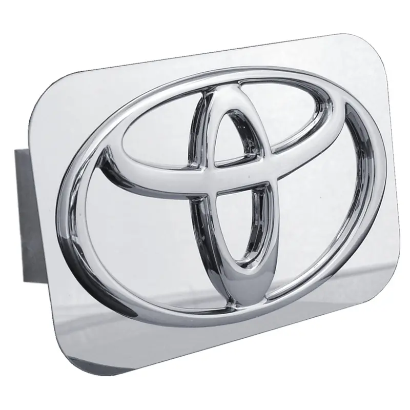 Toyota Logo Class Ii Trailer Hitch Plug (Chrome) 1