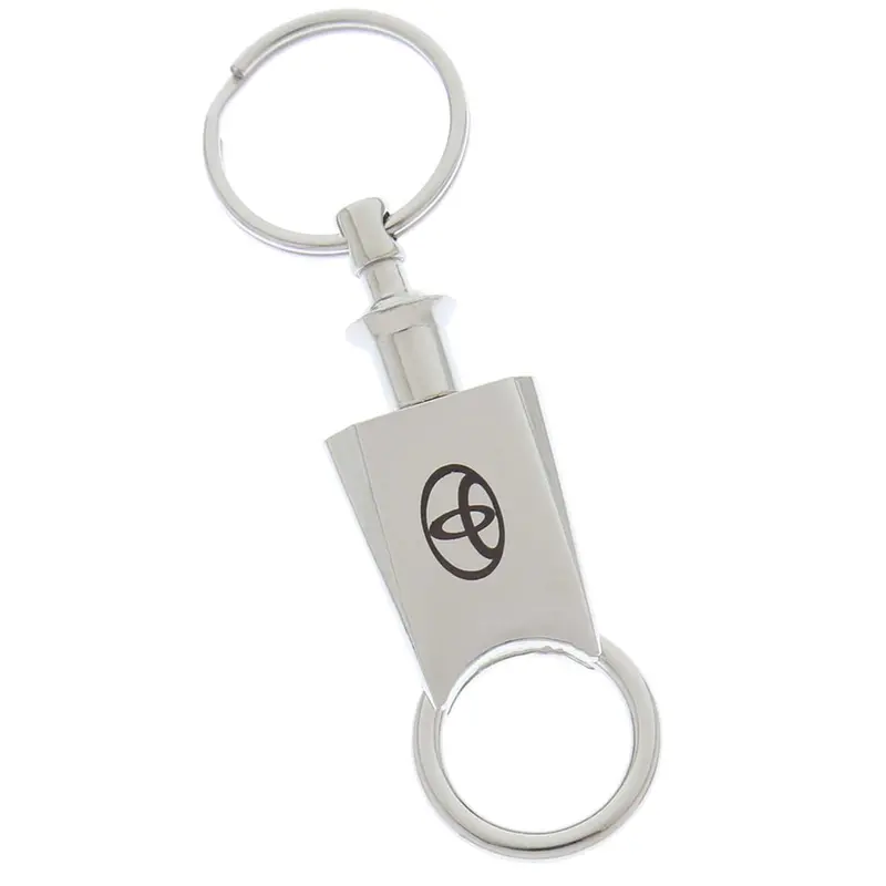 Toyota Logo Pull Apart Key Chain (Chrome) 1