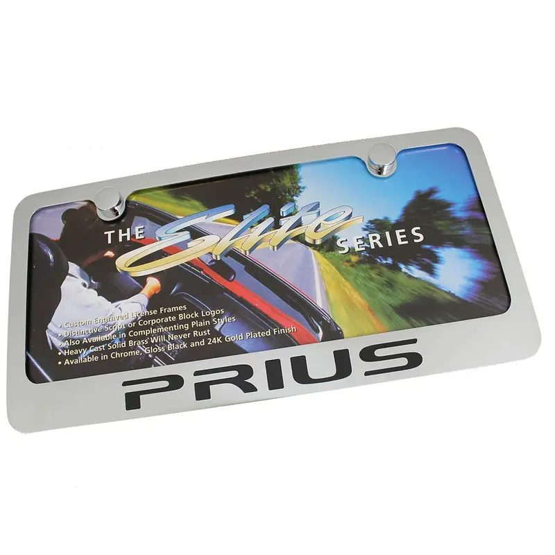 Toyota Prius License Plate Frame (Chrome) 1