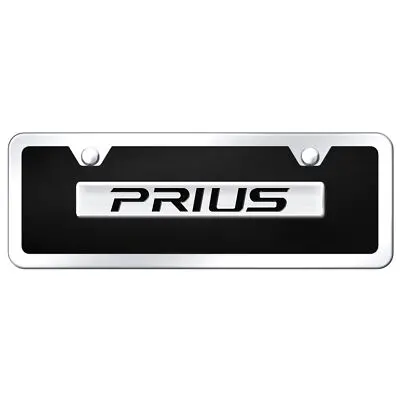 Toyota Prius Name Badge License Plate Kit (Black) 1