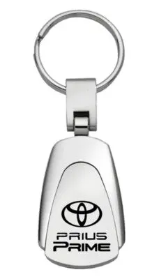 Toyota Prius Prime Teardrop Key Fob (Silver) 1