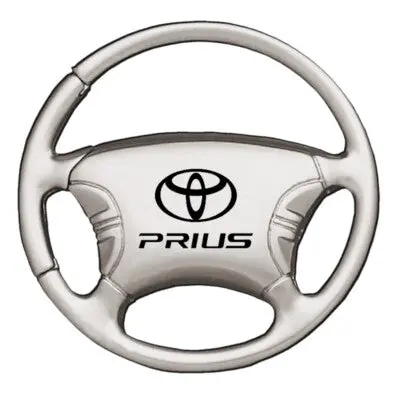 Toyota Prius Steering Wheel Key Fob (Silver) 1