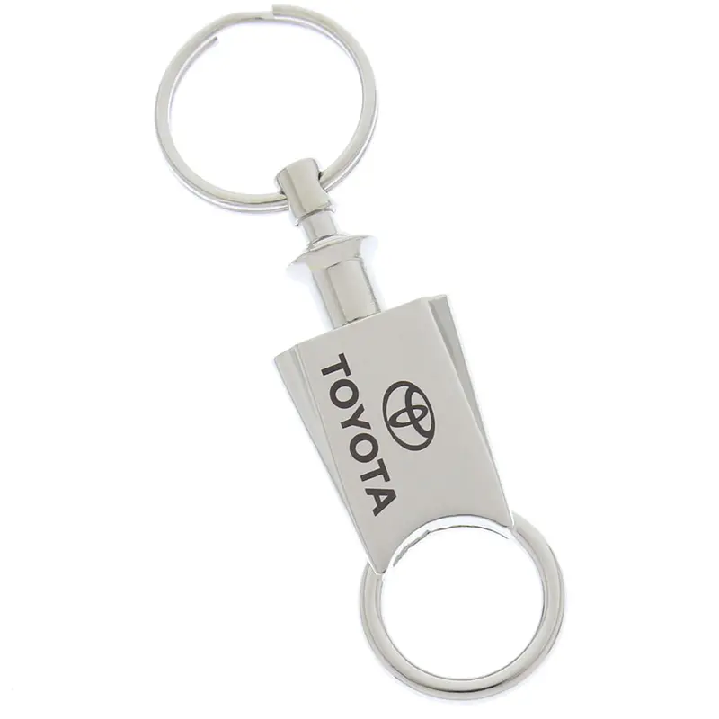 Toyota Pull Apart Key Chain (Chrome) 1