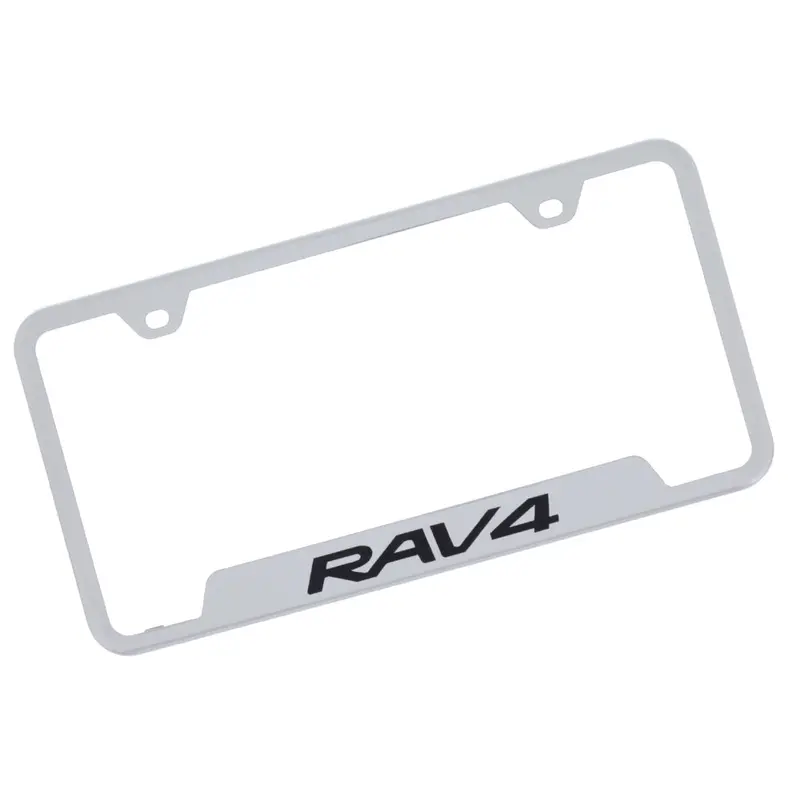 Toyota Rav4 License Plate Frame (Chrome) 1