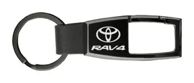 Toyota Rav4 Premier Carabiner Key Chain (Black Pearl) 1