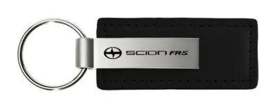 Toyota Scion Fr-S Rectangular Leather Key Chain (Black) 1