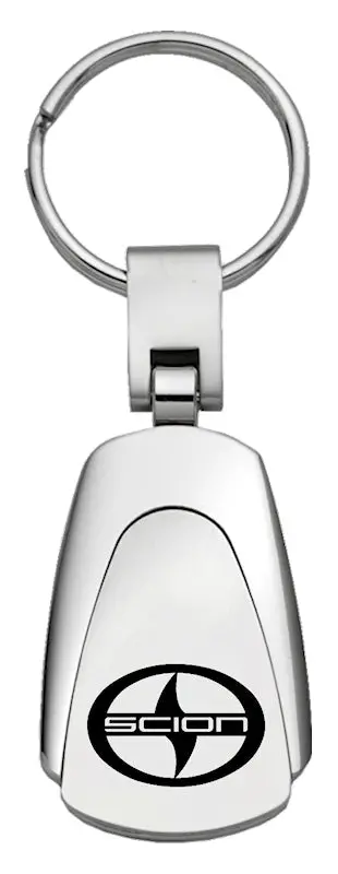 Toyota Scion Teardrop Key Chain (Silver) 1