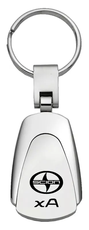 Toyota Scion Xa Teardrop Key Chain (Silver) 1