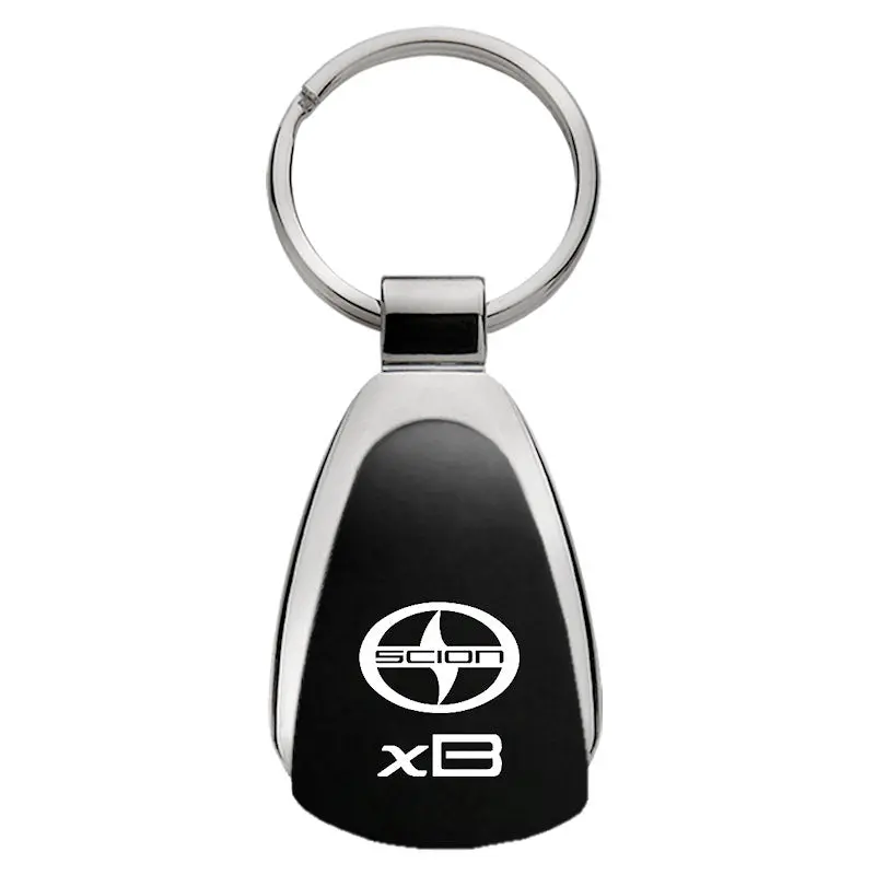 Toyota Scion Xb Tear Drop Key Ring (Black) 1