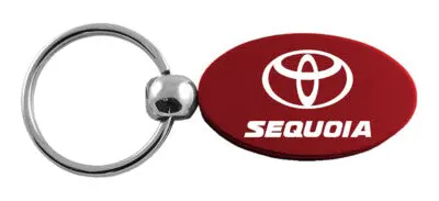 Toyota Sequoia Oval Key Fob (Burgundy) 1