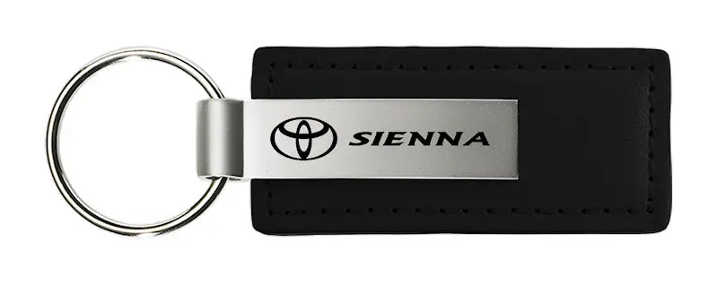 Toyota Sienna Leather Keychain (Black) 1