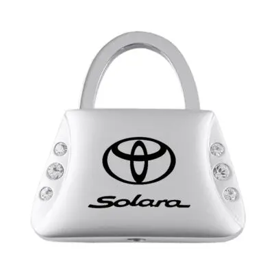Toyota Solara Jeweled Purse Key Fob (Silver) 1