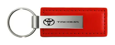 Toyota Tacoma Leather Key Chain (Red) 1