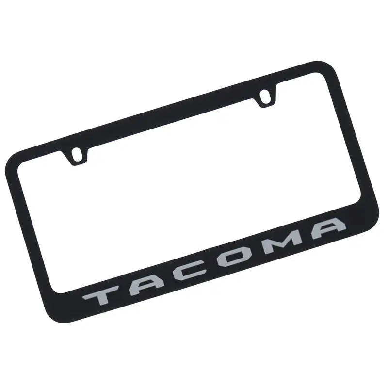 Toyota Tacoma License Plate Frame (Black) 1