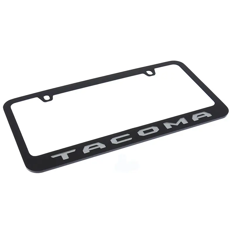 Toyota Tacoma License Plate Frame (Black) 2