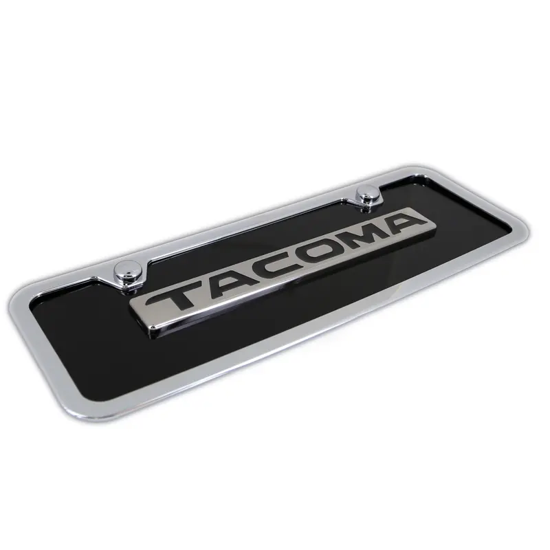 Toyota Tacoma License Plate Kit (Black) 2