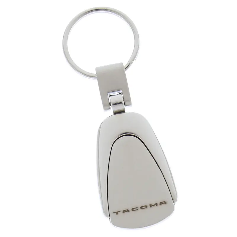 Toyota Tacoma Tear Drop Key Chain (Chrome) 1
