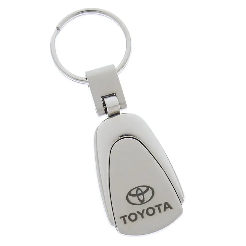 Toyota Tear Drop Key Chain (Chrome) 1