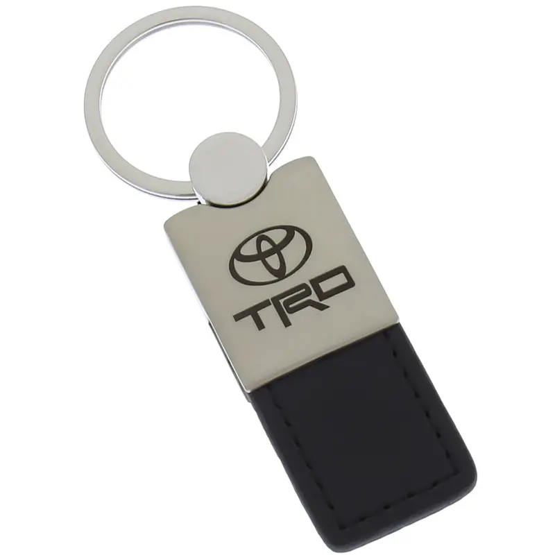 Toyota Trd Leather Key Ring (Black) 1
