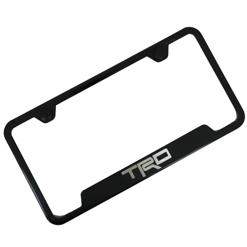 Toyota Trd License Plate Frame (Black) 1