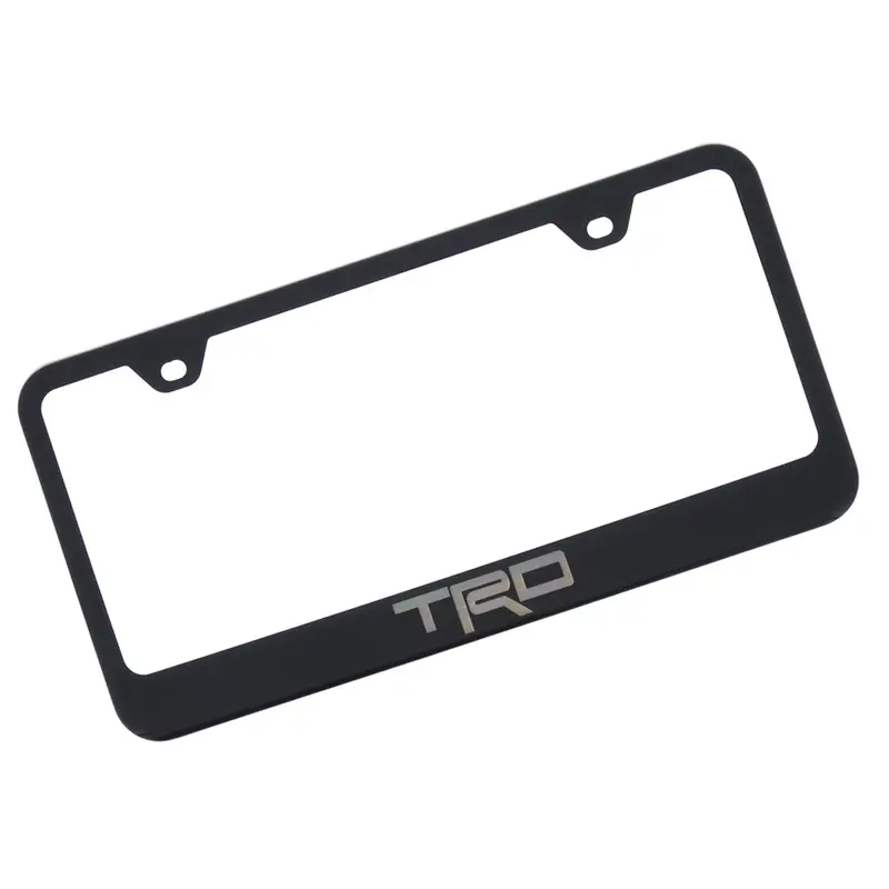 Toyota Trd License Plate Frame (Black) 1