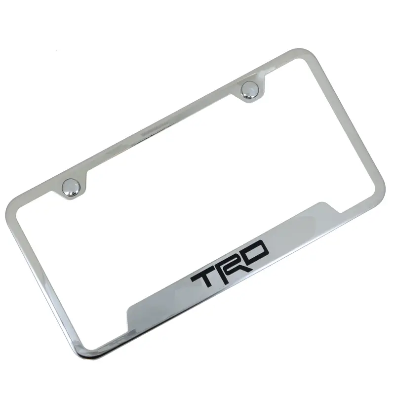 Toyota Trd License Plate Frame (Chrome) 1