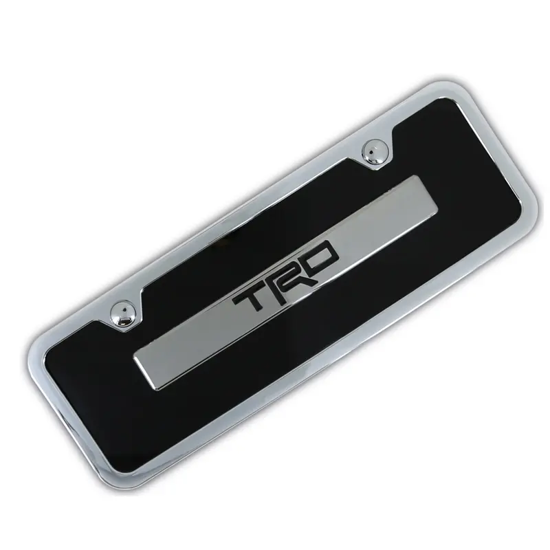 Toyota Trd License Plate Kit (Black) 1