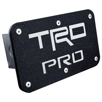 Toyota Trd Pro Tow Hitch Cover Rugged (Matte Black) 1