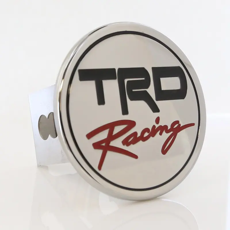 Toyota Trd Racing Hitch Cover Plug (Chrome) 1