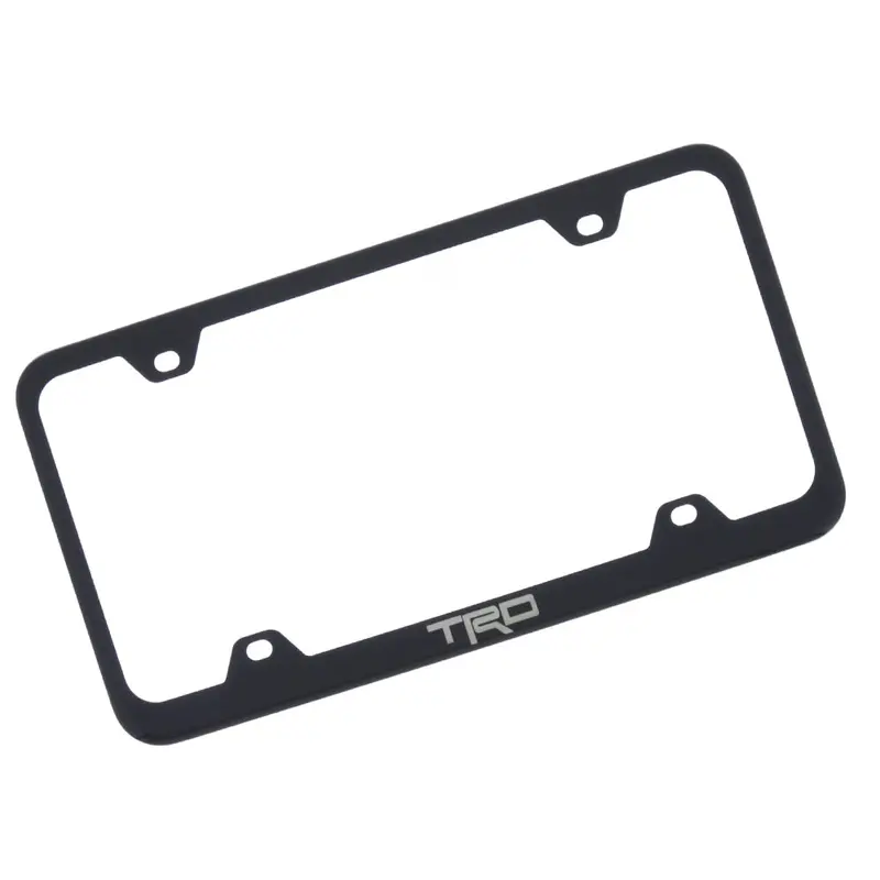 Toyota Trd Wide Body License Plate Frame (Black) 1
